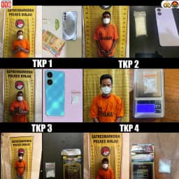 Polres Binjai Perkuat Pemberantasan Narkoba, 6 Kasus Terungkap dalam Sepekan