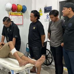 DOR! Tak Ada Ampun! Satresnarkoba Polrestabes Medan Lumpuhkan Pengedar Sabu di Percut Sei Tuan