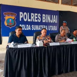 Kurang Sehari, Tim Kobra Polres Binjai Berhasil Ringkus Dua Pelaku Begal Sadis Viral