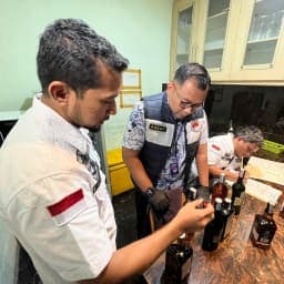 THM Phantom Medan Tak Miliki Izin NPPBKC, Polisi dan Bea Cukai Temukan Miras Berpita Cukai Palsu