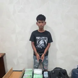 Satres Narkoba Polres Asahan Gagalkan Pengiriman 5 Kg Sabu dan 285 Butir Ekstasi ke Madura