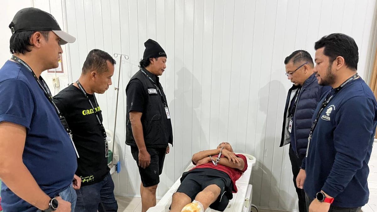 Bandel Level Dewa! 8 Kali Dipenjara, ‘Bang Jago’ Akhirnya Terkapar Oleh Satresnarkoba Polrestabes Medan