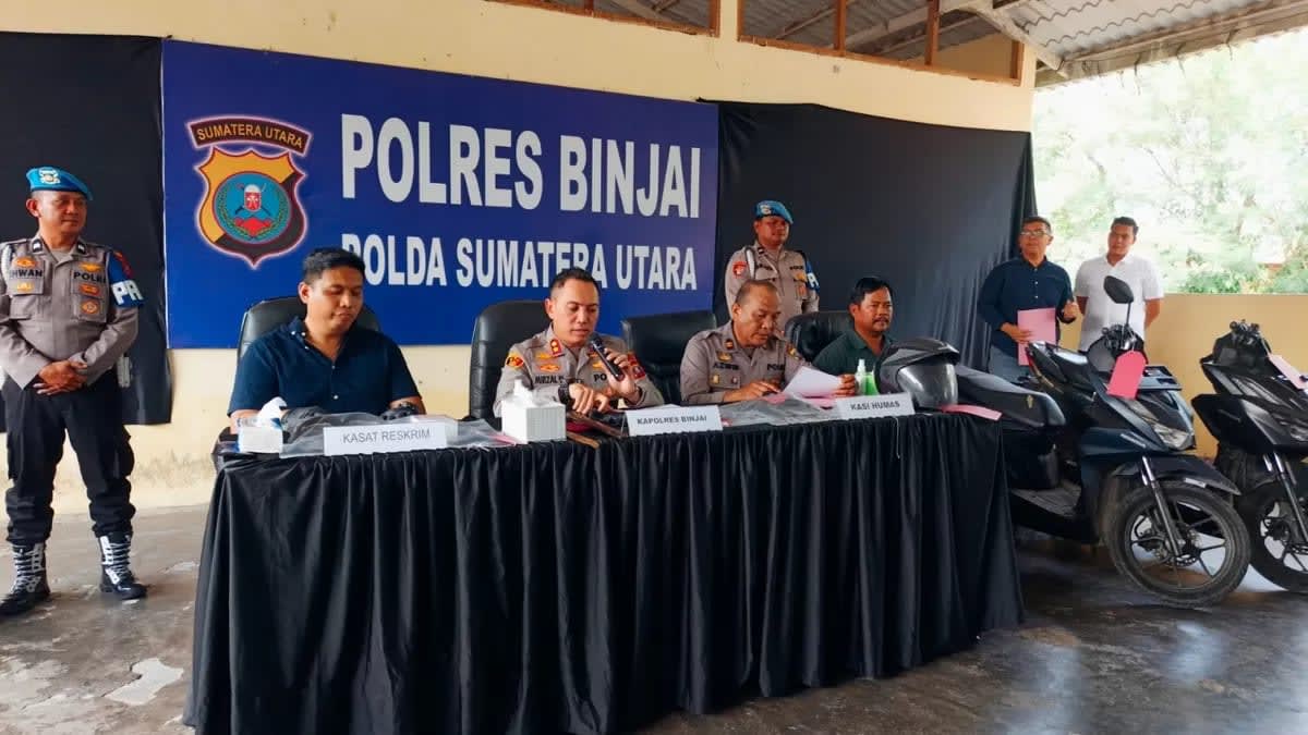 Kurang Sehari, Tim Kobra Polres Binjai Berhasil Ringkus Dua Pelaku Begal Sadis Viral