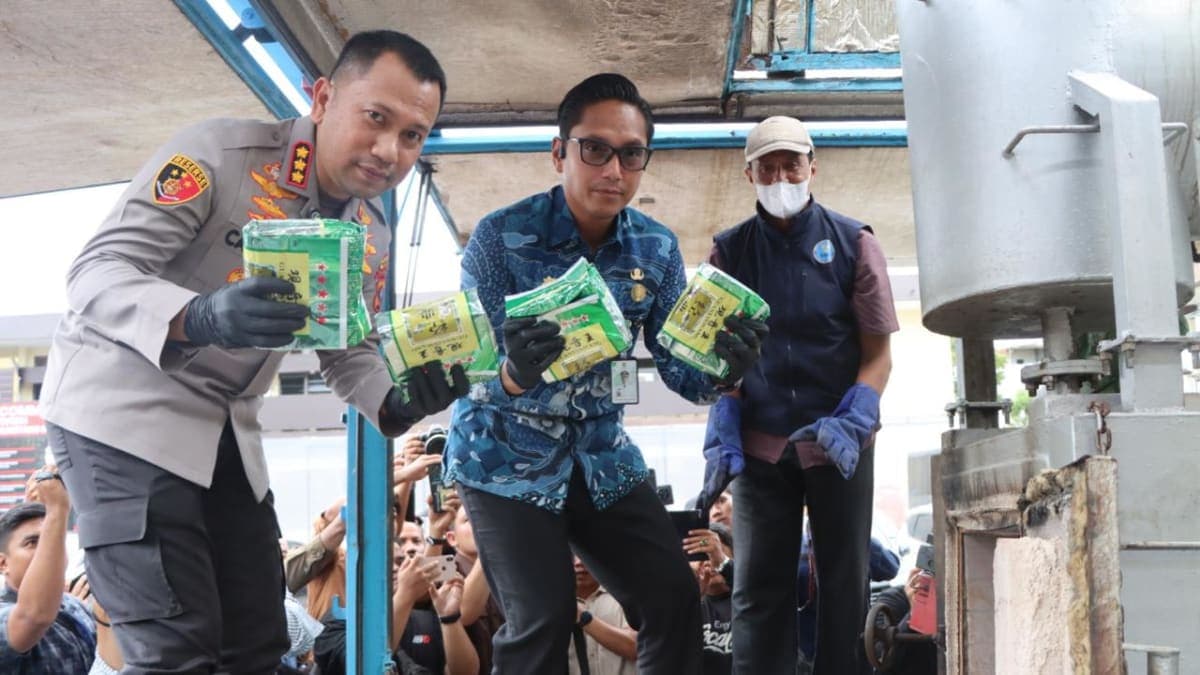 Komitmen Nyata Jaga Generasi Bangsa, Polrestabes Medan Berhasil Gagalkan Peredaran Narkoba Rp50 Miliar dalam 42 Hari
