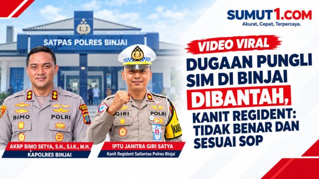 Video Viral Dugaan Pungli SIM di Binjai Dibantah, Kanit Regident: Tidak Benar dan Sesuai SOP